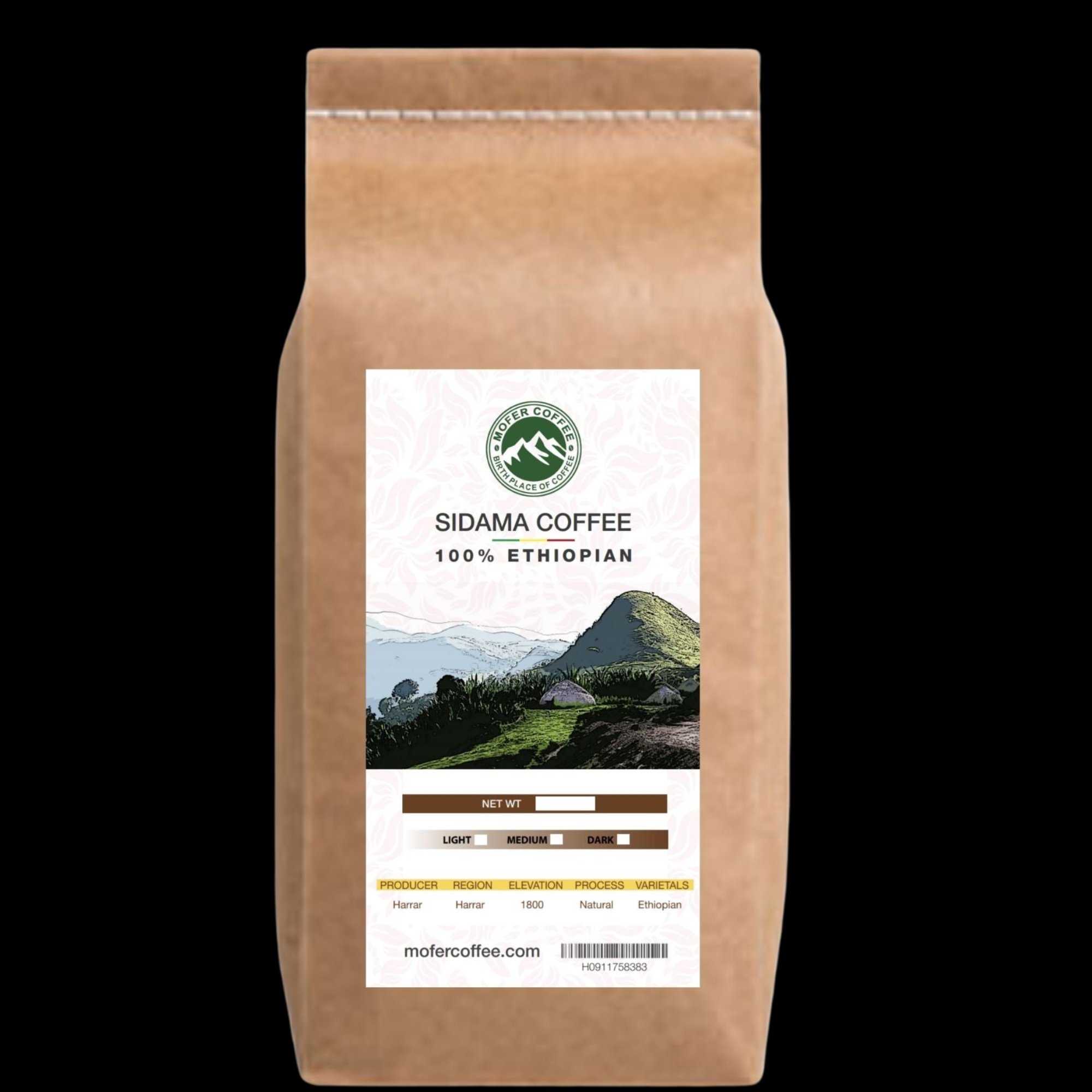 Ethiopian Sidama Ground Coffee